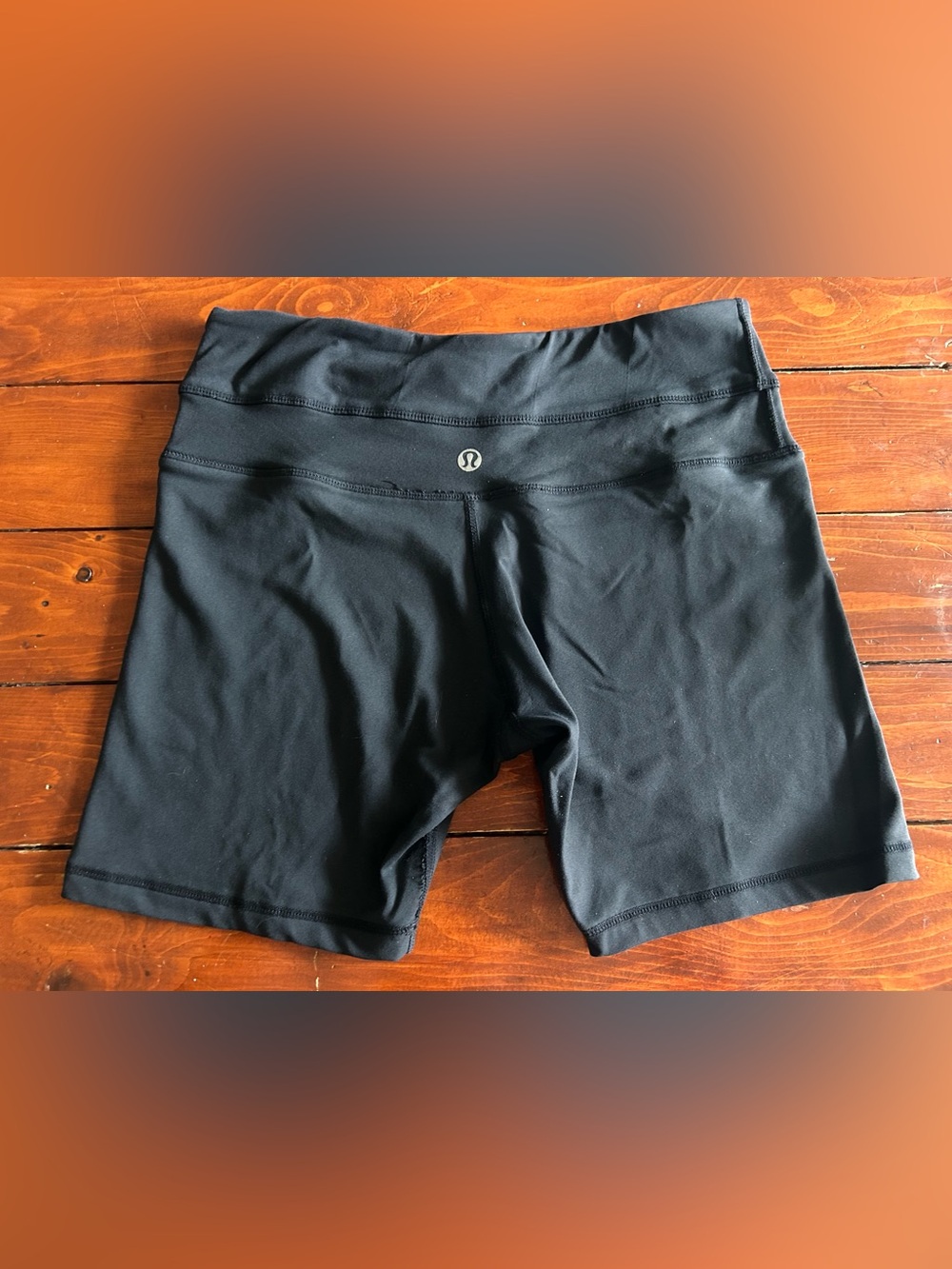 lululemon athletica Black High-Rise Bike Shorts